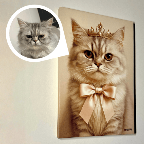 لوحة اميرة الكيوت