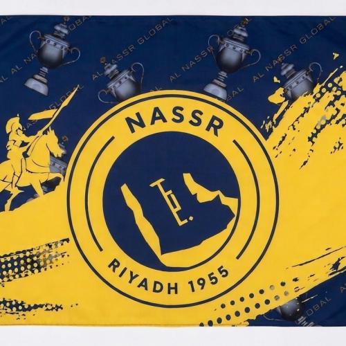 علم النصر بطل الدوري