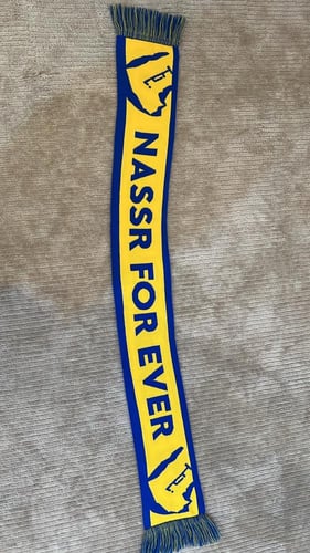 شال النصر ( انا النصر باق بقاء الحياة )