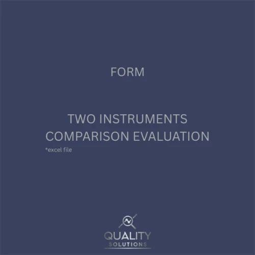 نموذج Two Instruments Comparison Evaluation