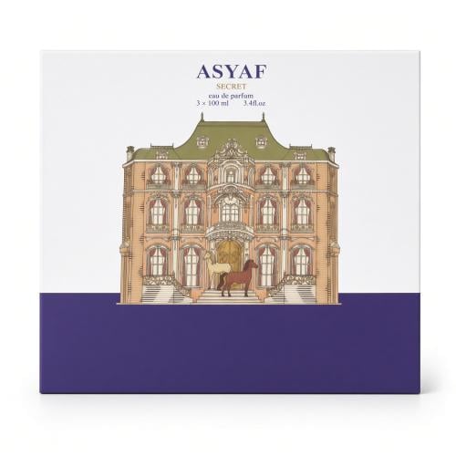 طقم عطور أسياف سيكرت 3×100 مل أو دو بارفان | ASYAF...
