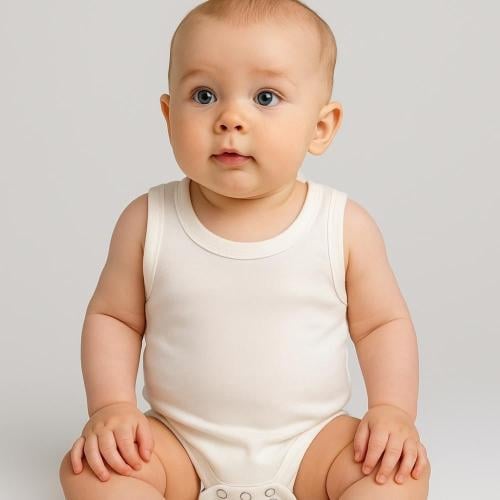 بادي أطفال بدون أكمام – راحة قطنية تدوم طوال اليوم