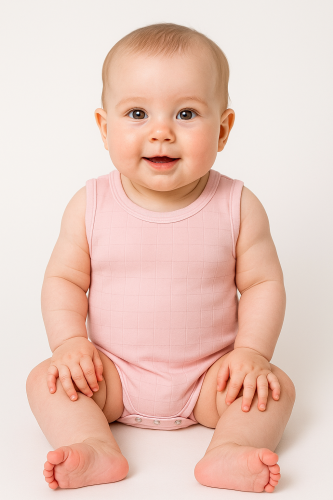 بادي قطن سادة للأطفال – نعومة وأناقة لكل يوم