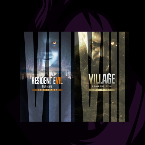 بكج Resident evil 7,8 (النسخة الذهبيه)
