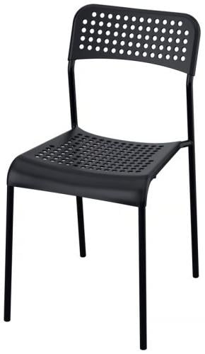 كرسي أسود متعدد الاستخدامات (50 × 42 × 77 سم) | Black Multi-Use Chair 5065B