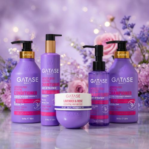 Hair moisturizing and shining package