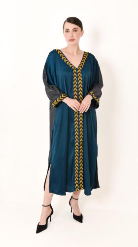 Cotton embroidered thobe