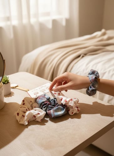 ربطات شعر مميزه ثلاث قطع
