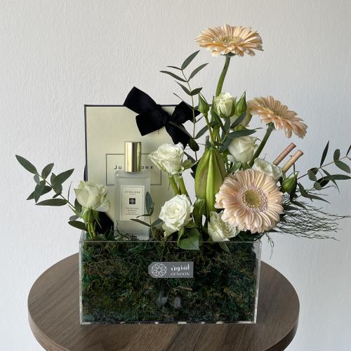 عطر الشعر جو مالون بالورد