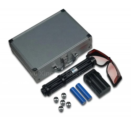 ليزر ازرق حارق