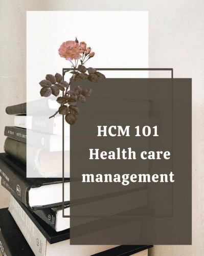 تنسيق مادة HCM 101