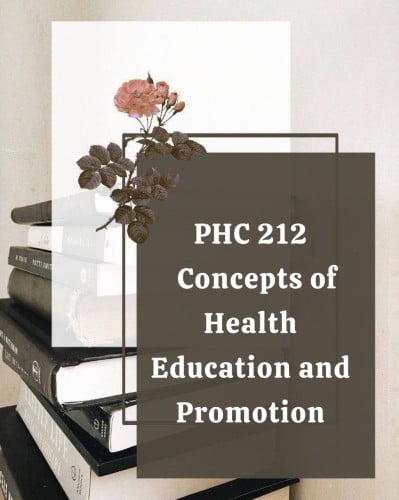 حل و تنسيق مادة PHC 212