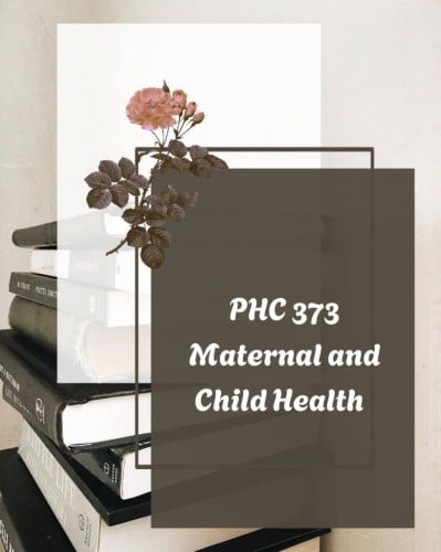 تنسيق مادة PHC 373