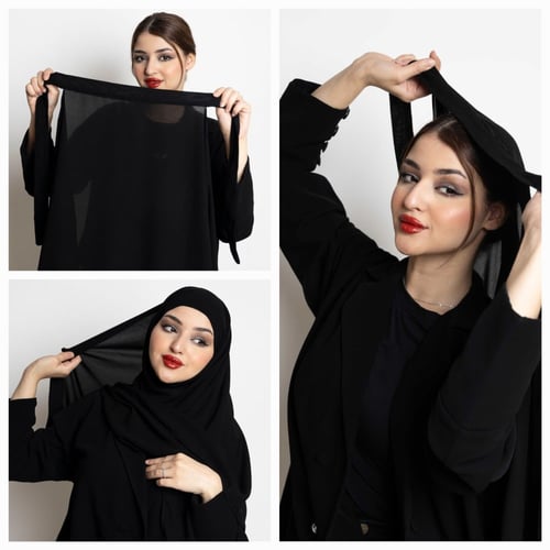 3 طرحات ربط قماش ملكي