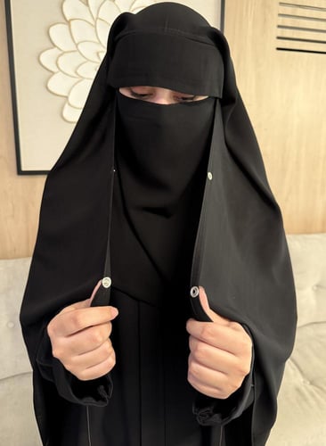 خمار و نقاب باب الحارة اسلامي .