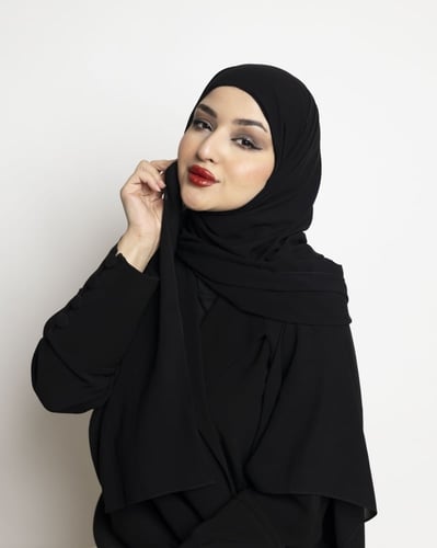 طرحة ربط + نقاب ملكي