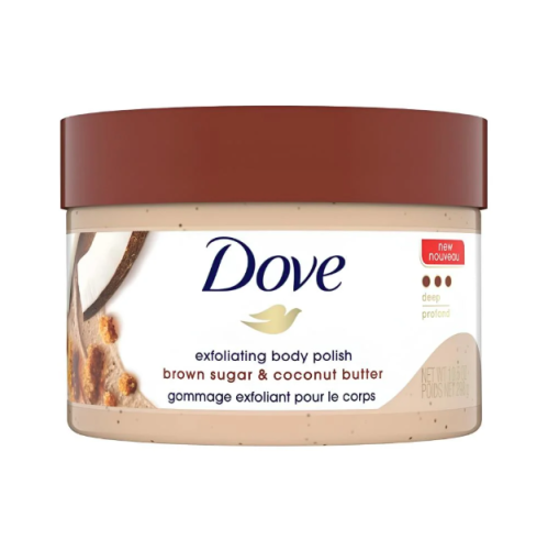 مجموعة مقشر وملمع الجسم دوف (Dove) للعناية المتكام...