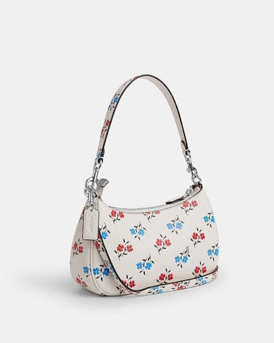 Coach terry floral bag