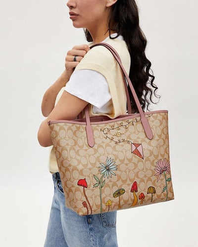 Coach cute tote bag