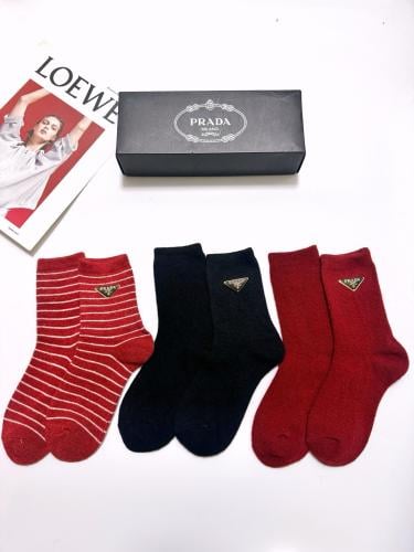 Prada 3 pair of socks