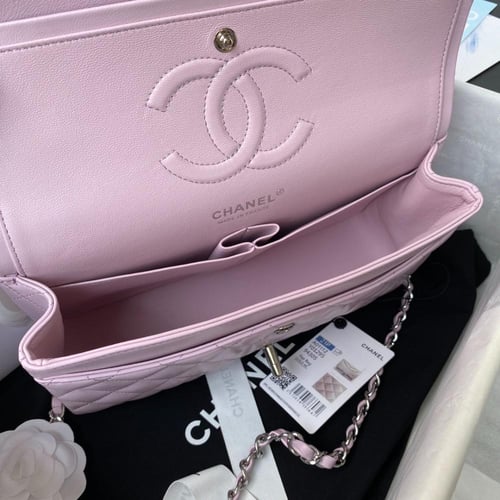 Chanel pink handbag