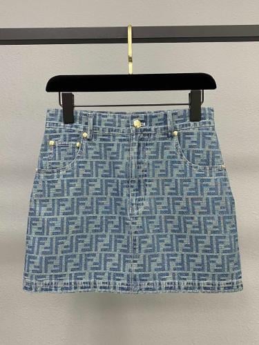 Fendi denim skirt