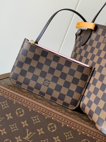 Neverfull LV tote bag ROSE BALLERINA