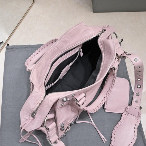 Balenciaga motorcycle bag in pink