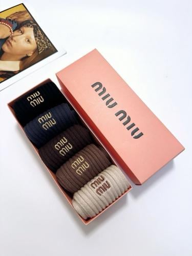 Miu Miu 5 pair of socks set
