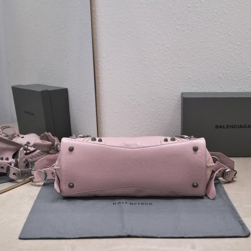 Balenciaga motorcycle bag in pink