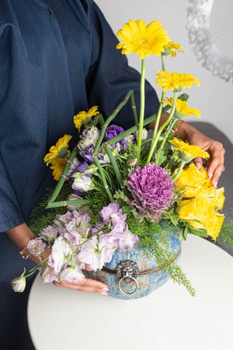 مزهرية أجمل احساس