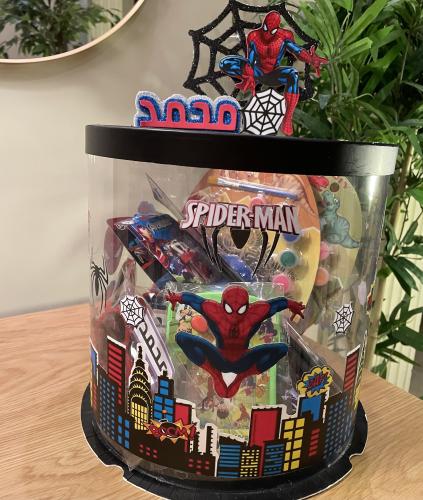 Empty Spider-Man box
