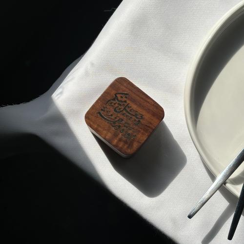 Double wooden box