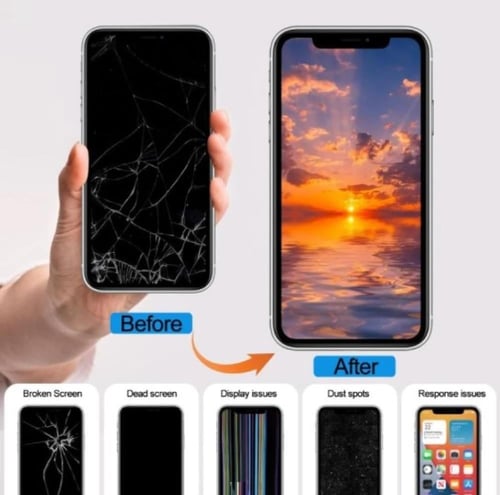 شاشة ايفون 16 اصلية