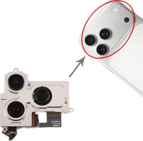 كاميرا خلفية ايفون 17 برو -17 Pro