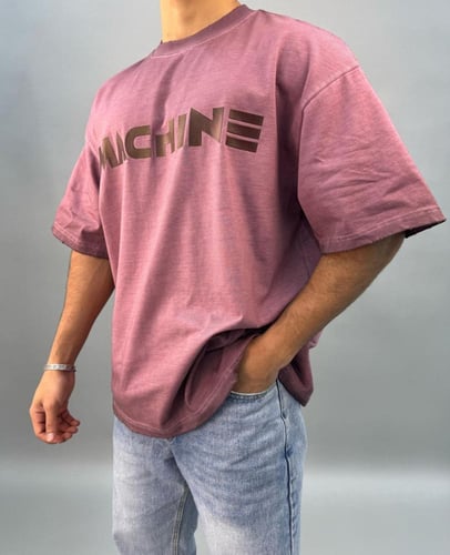 تي شيرت مغسول قصه بوكسي