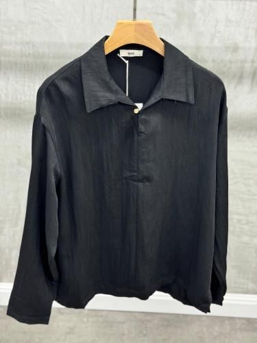 قميص كم طويل