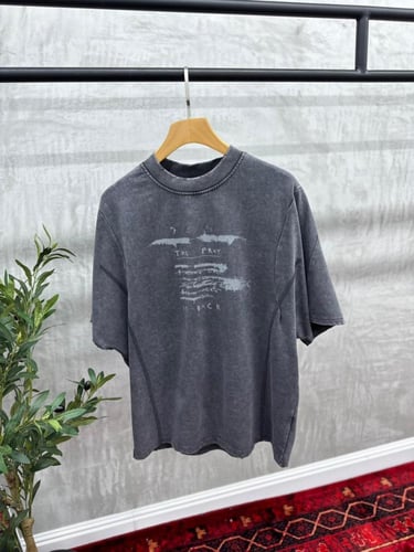 تيشيرت رجالي أوفر سايز بتصميم ستريت ستايل