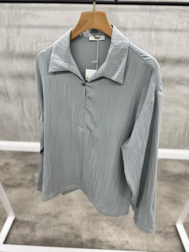 قميص كم طويل