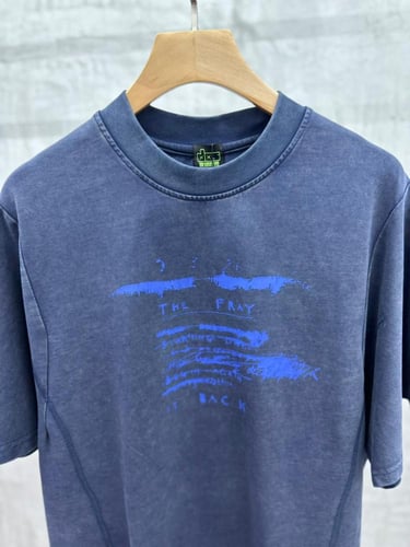 تيشيرت رجالي أوفر سايز بتصميم ستريت ستايل