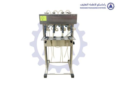 ماكينة تعبئة العطور 4 نوزل موديل