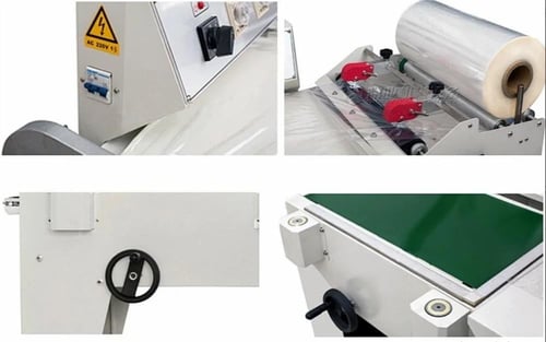 ماكينة قص وتغليف حراري نصف اوتوماتيك GT-BSA ، GTDF...