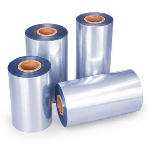 25 micron open side pvc heat shrink wrap roll