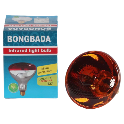 لمبة تدفئة حمراء 250 واط للدواجن