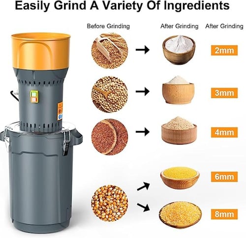 طاحونة حبوب مقاس 60 لتر عالية الجودة
