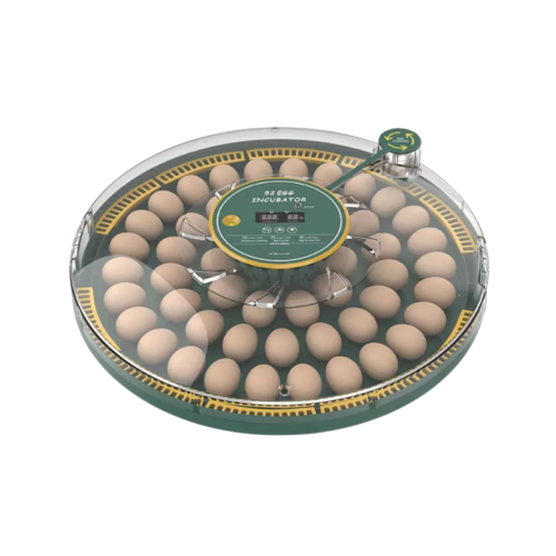 فقاسة 52 بيضة أوتوماتيكية بنظام تقليب تدحرج وتحكم...