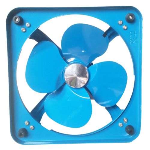 مروحة زرقاء لتوزيع الهواء للفقاسات لضمان توازن الح...