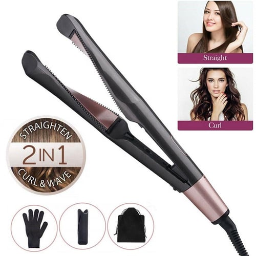 مكواة فرد وتمويج الشعر 2 في 1, ضمان عام