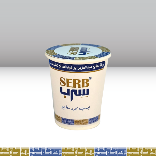 كوب ورقي مع غطاء