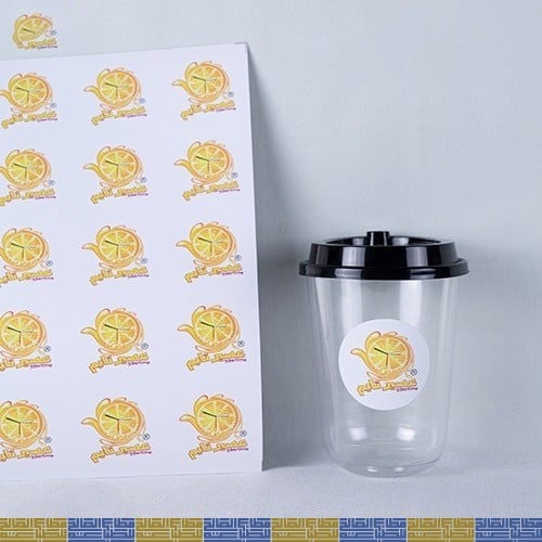 استيكر صيني أبيض 5×5